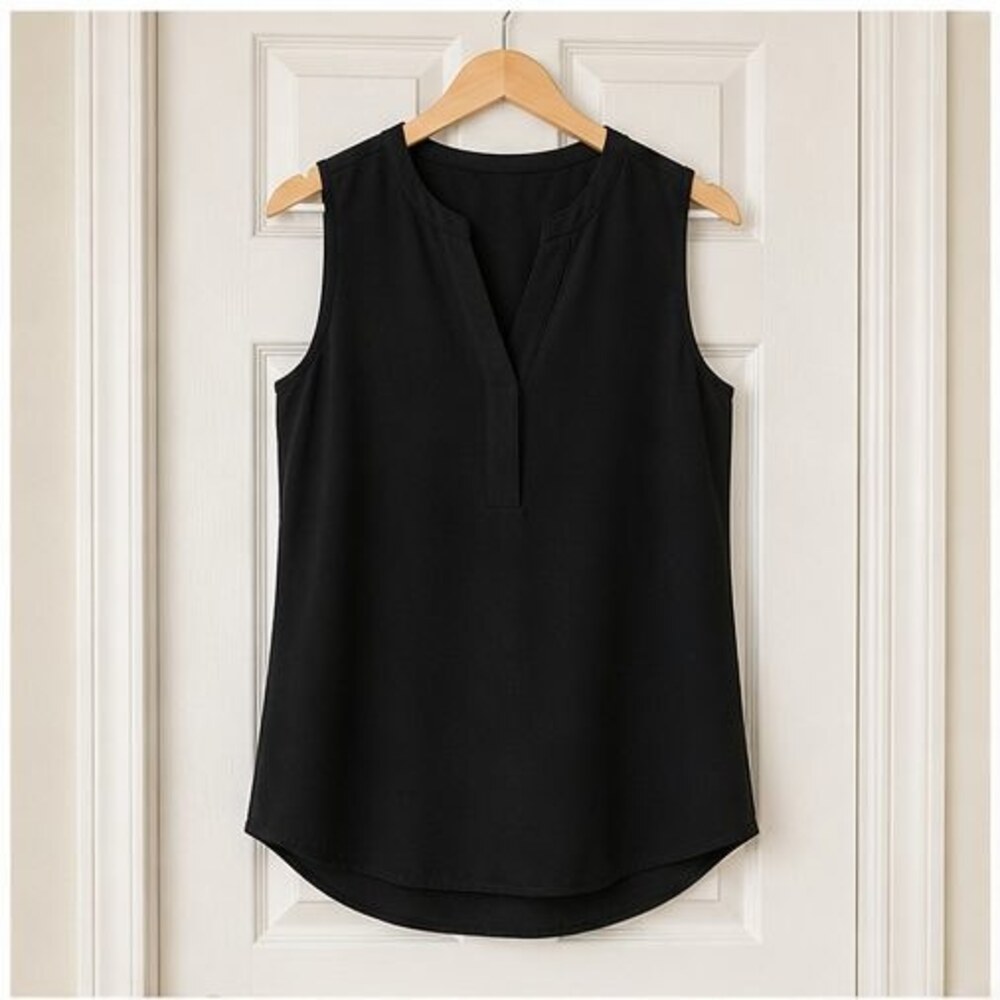 Black Tunic Blouse